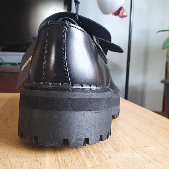 Custom Leather Steel Cap Double Sole Shoes - Picture 6 of 7